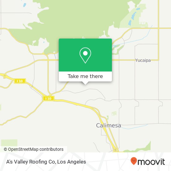 Mapa de A's Valley Roofing Co