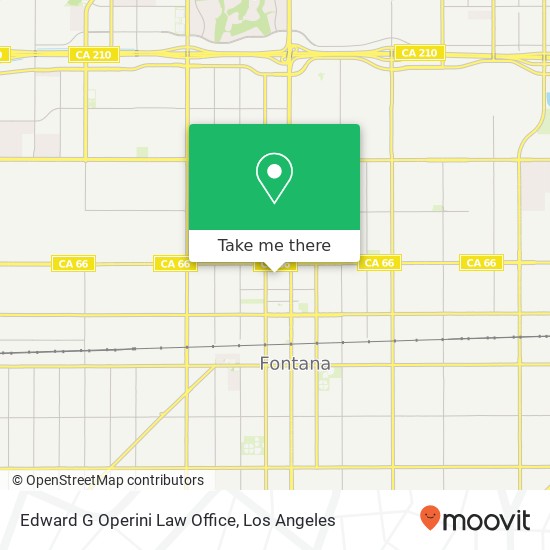Edward G Operini Law Office map