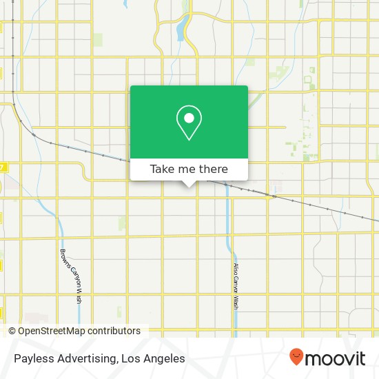 Mapa de Payless Advertising