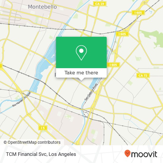 TCM Financial Svc map