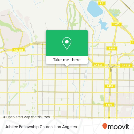 Mapa de Jubilee Fellowship Church