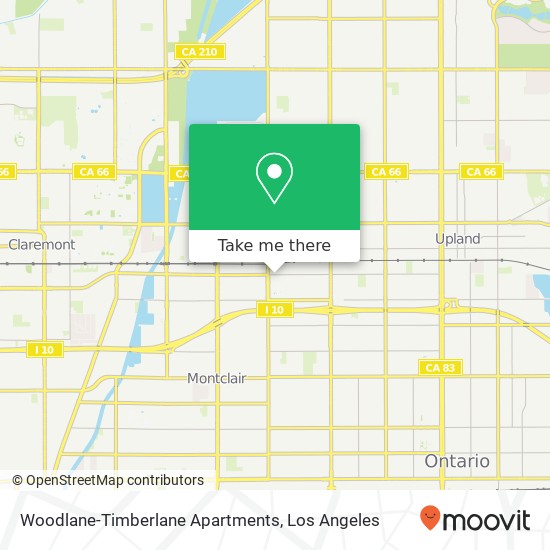 Woodlane-Timberlane Apartments map