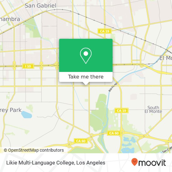 Likie Multi-Language College map