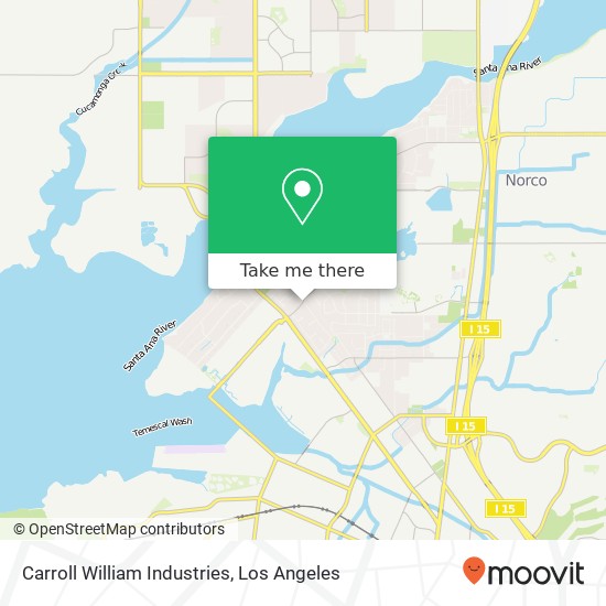 Mapa de Carroll William Industries