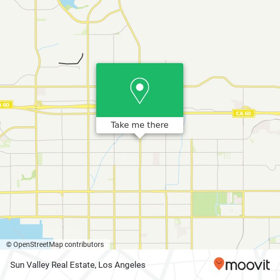 Sun Valley Real Estate map