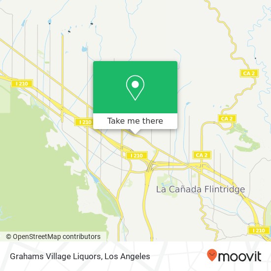 Mapa de Grahams Village Liquors