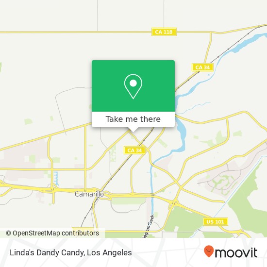 Linda's Dandy Candy map