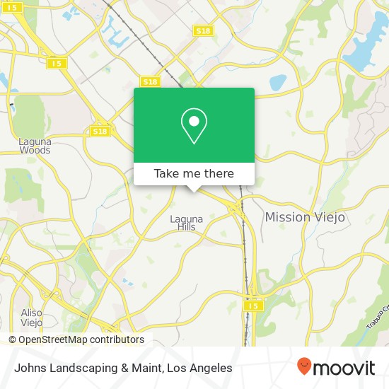 Mapa de Johns Landscaping & Maint