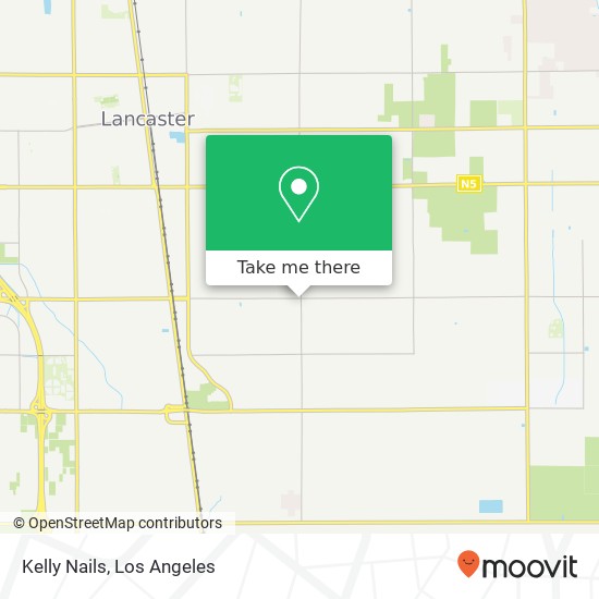 Kelly Nails map