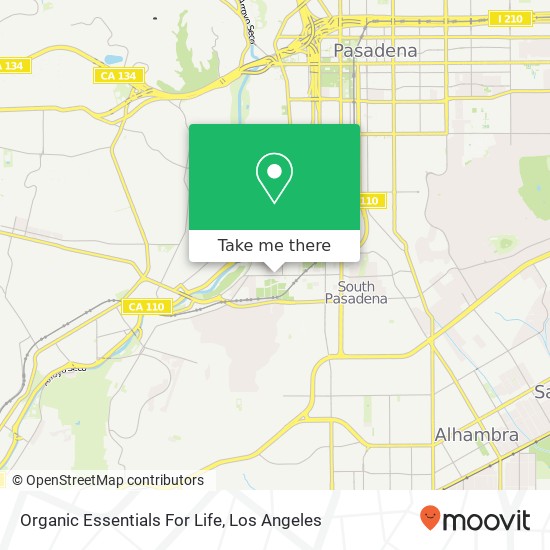 Organic Essentials For Life map