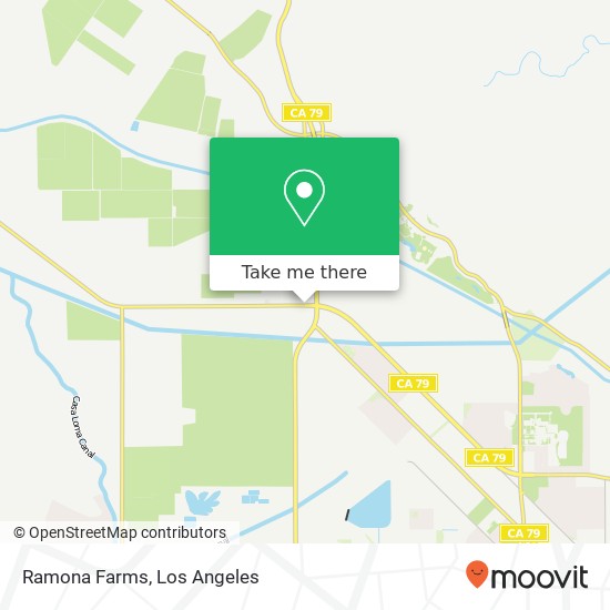 Mapa de Ramona Farms