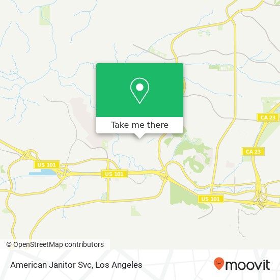 Mapa de American Janitor Svc