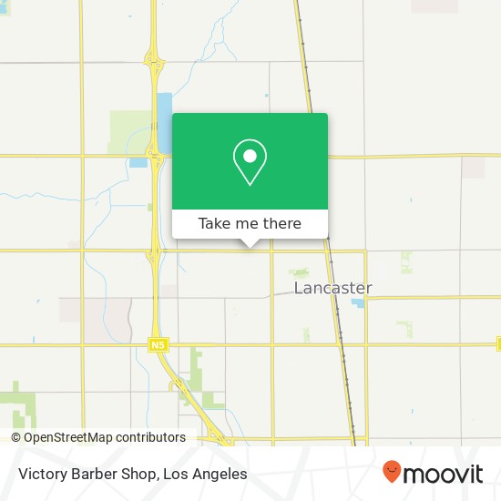 Victory Barber Shop map