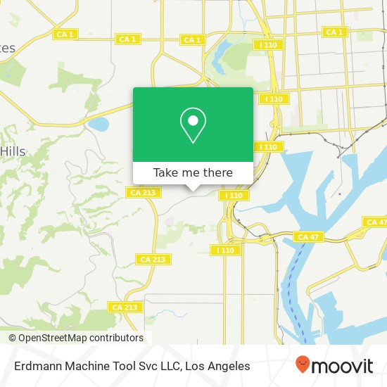 Mapa de Erdmann Machine Tool Svc LLC