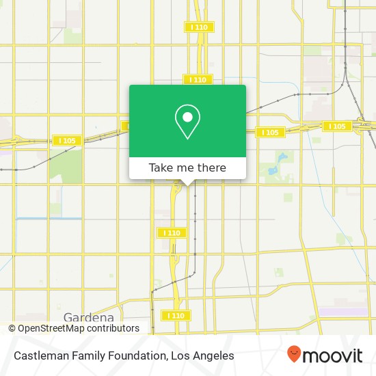 Castleman Family Foundation map