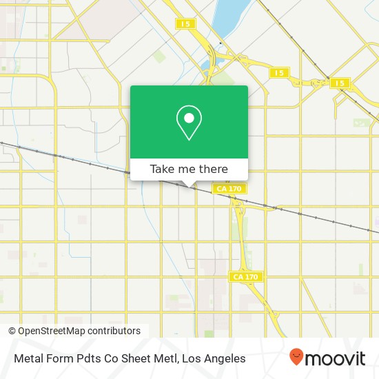 Mapa de Metal Form Pdts Co Sheet Metl