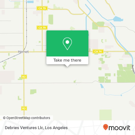 Debries Ventures Llc map
