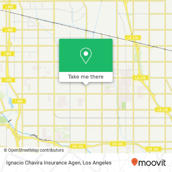 Ignacio Chavira Insurance Agen map