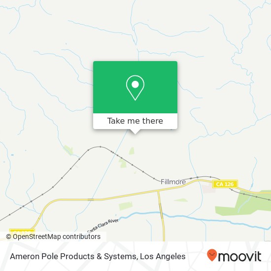 Ameron Pole Products & Systems map