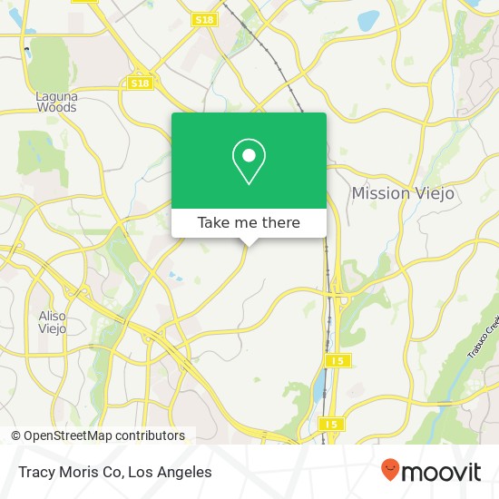 Mapa de Tracy Moris Co