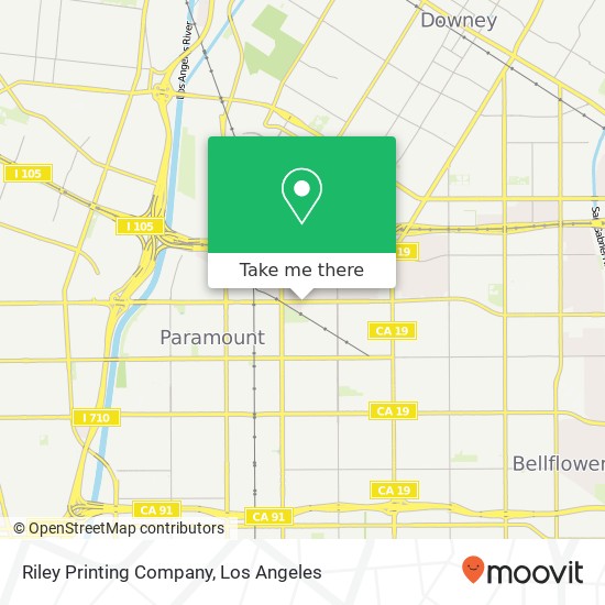 Riley Printing Company map