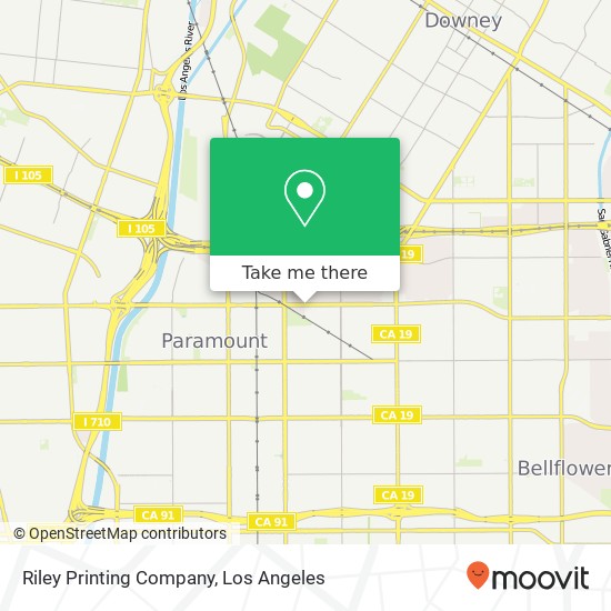 Mapa de Riley Printing Company