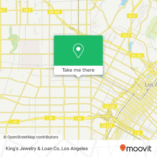 King's Jewelry & Loan Co map