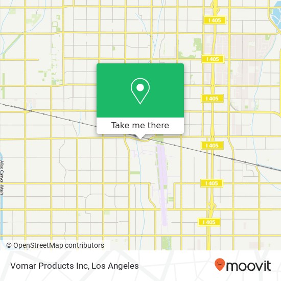 Mapa de Vomar Products Inc