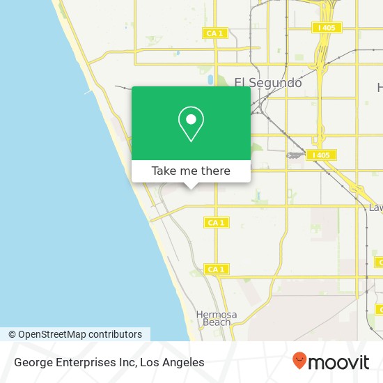George Enterprises Inc map