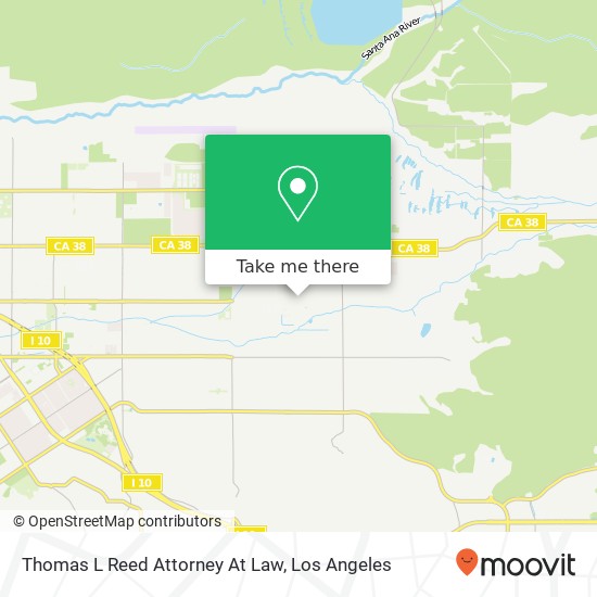 Thomas L Reed Attorney At Law map