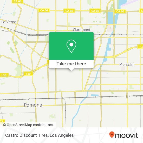 Castro Discount Tires map