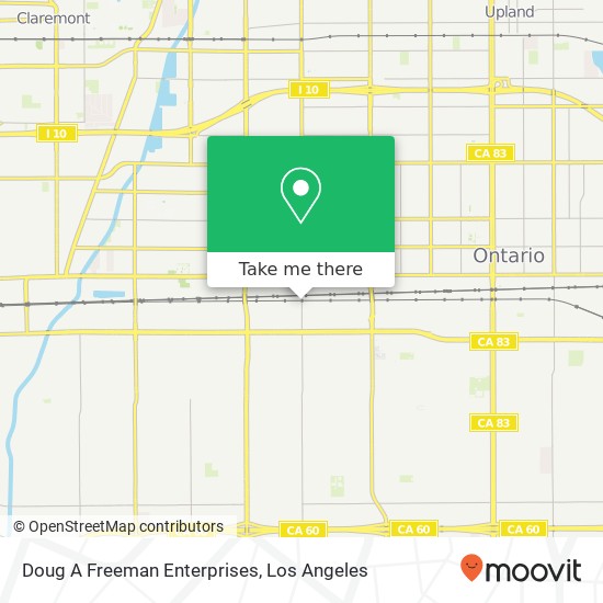 Doug A Freeman Enterprises map