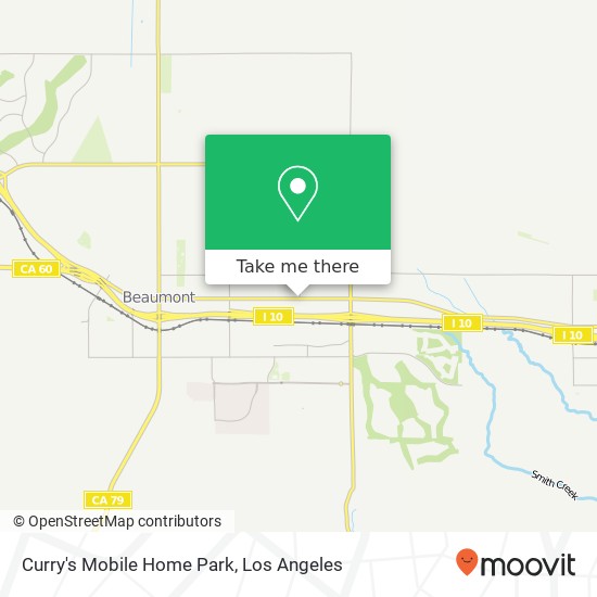 Curry's Mobile Home Park map