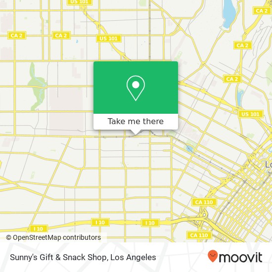 Mapa de Sunny's Gift & Snack Shop