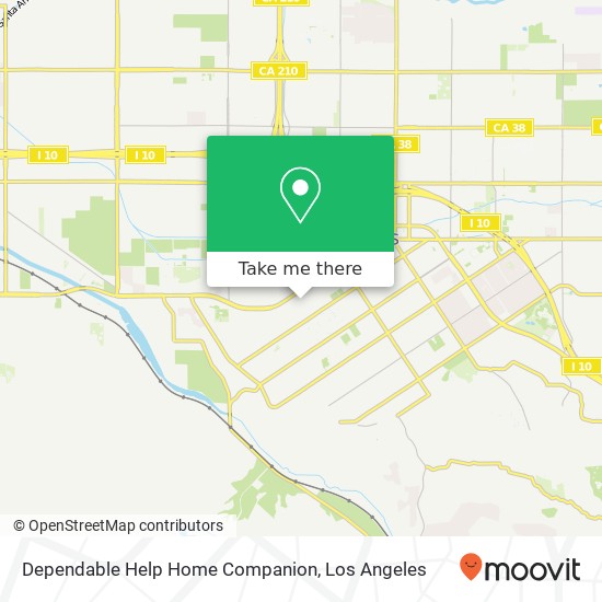 Mapa de Dependable Help Home Companion