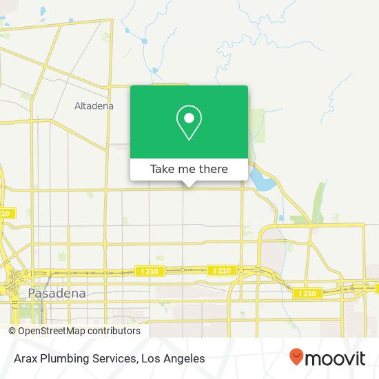 Arax Plumbing Services map