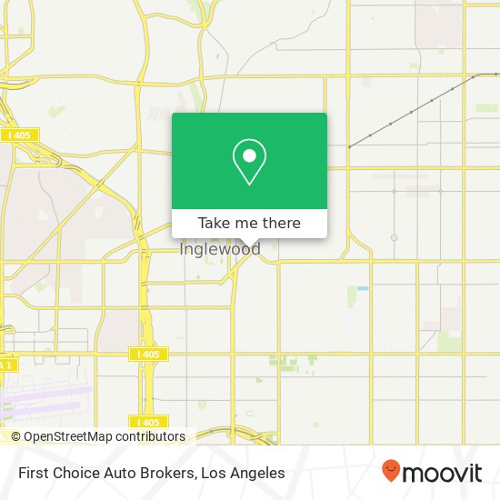 First Choice Auto Brokers map