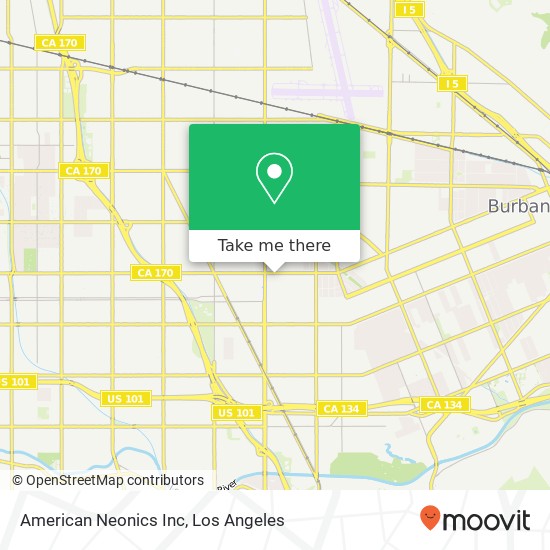 American Neonics Inc map