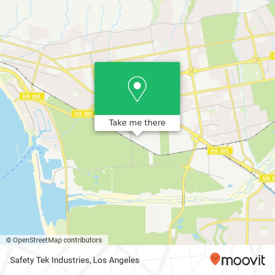 Mapa de Safety Tek Industries