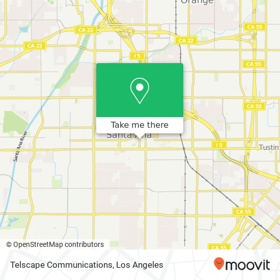 Telscape Communications map