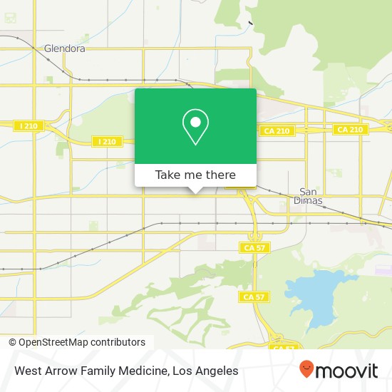 West Arrow Family Medicine map