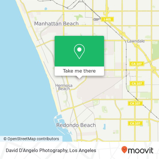 David D'Angelo Photography map
