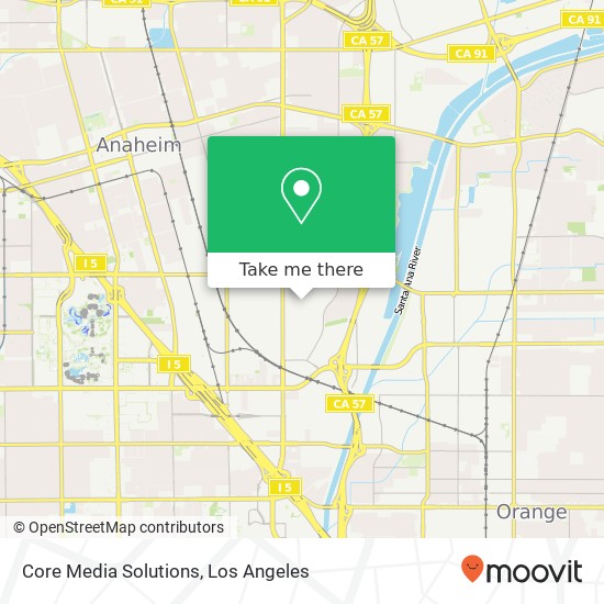 Core Media Solutions map