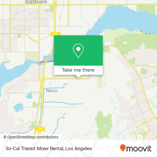 So-Cal Transit Mixer Rental map