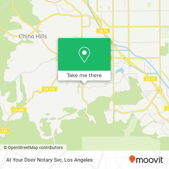 At Your Door Notary Svc map