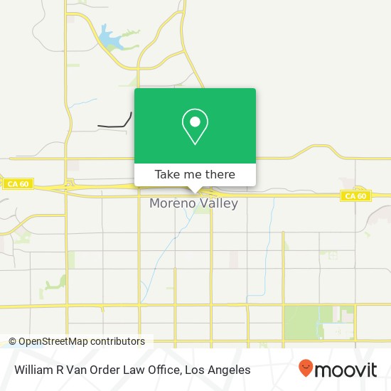 William R Van Order Law Office map