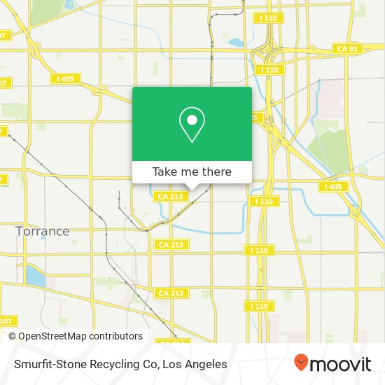 Mapa de Smurfit-Stone Recycling Co