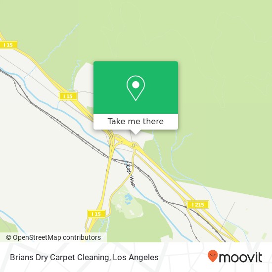 Mapa de Brians Dry Carpet Cleaning