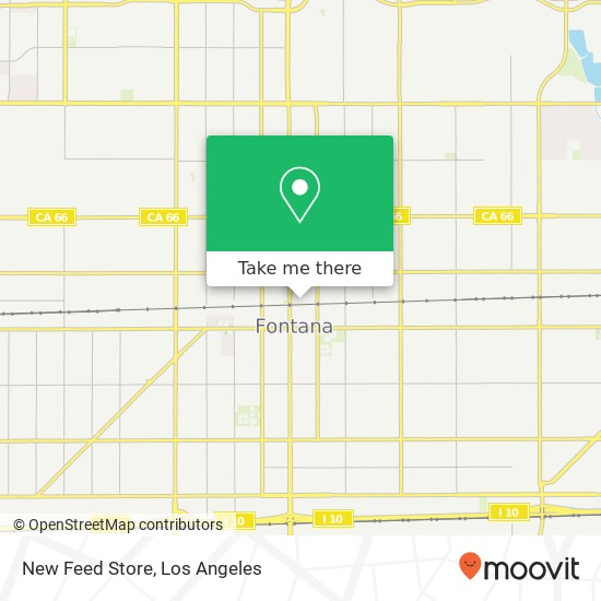 New Feed Store map