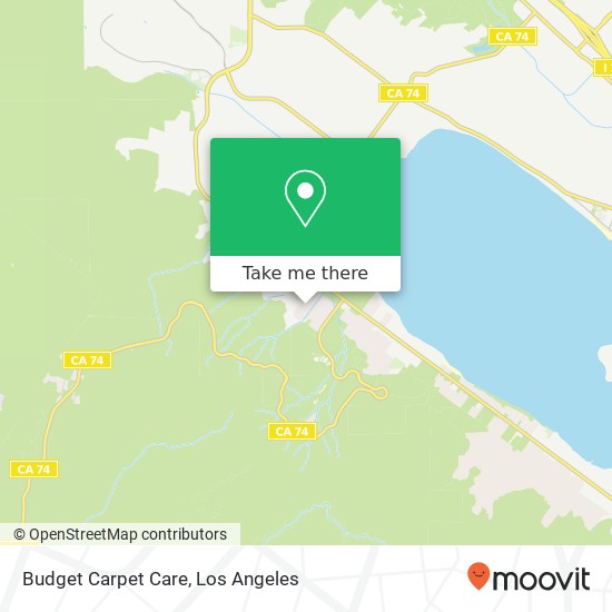 Budget Carpet Care map